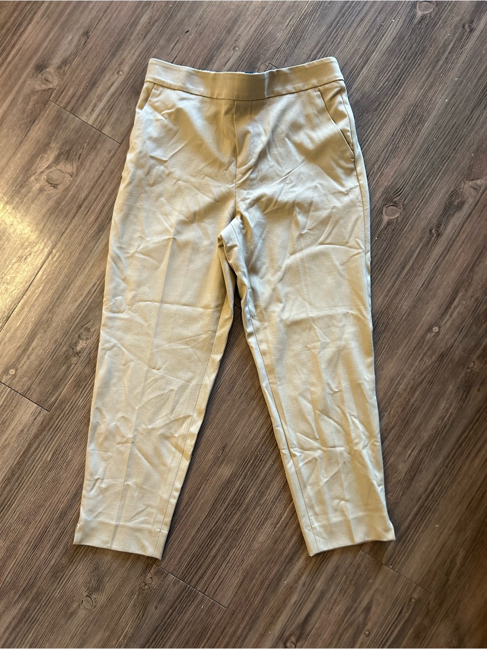 Banana Republic Light Beige Slim Dress Chinos